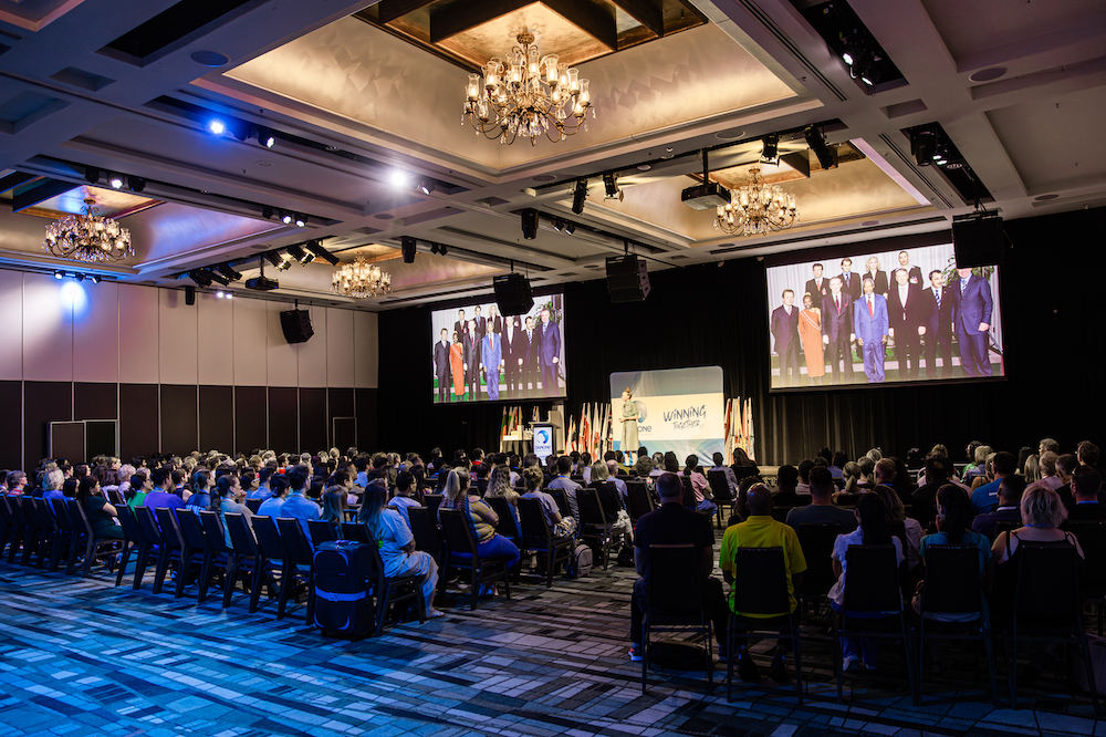 Danone Conference Plenary at Sheraton Gold Coast Ballroom