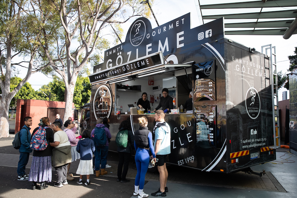 Food Truck at The Benevolent Society Community Event