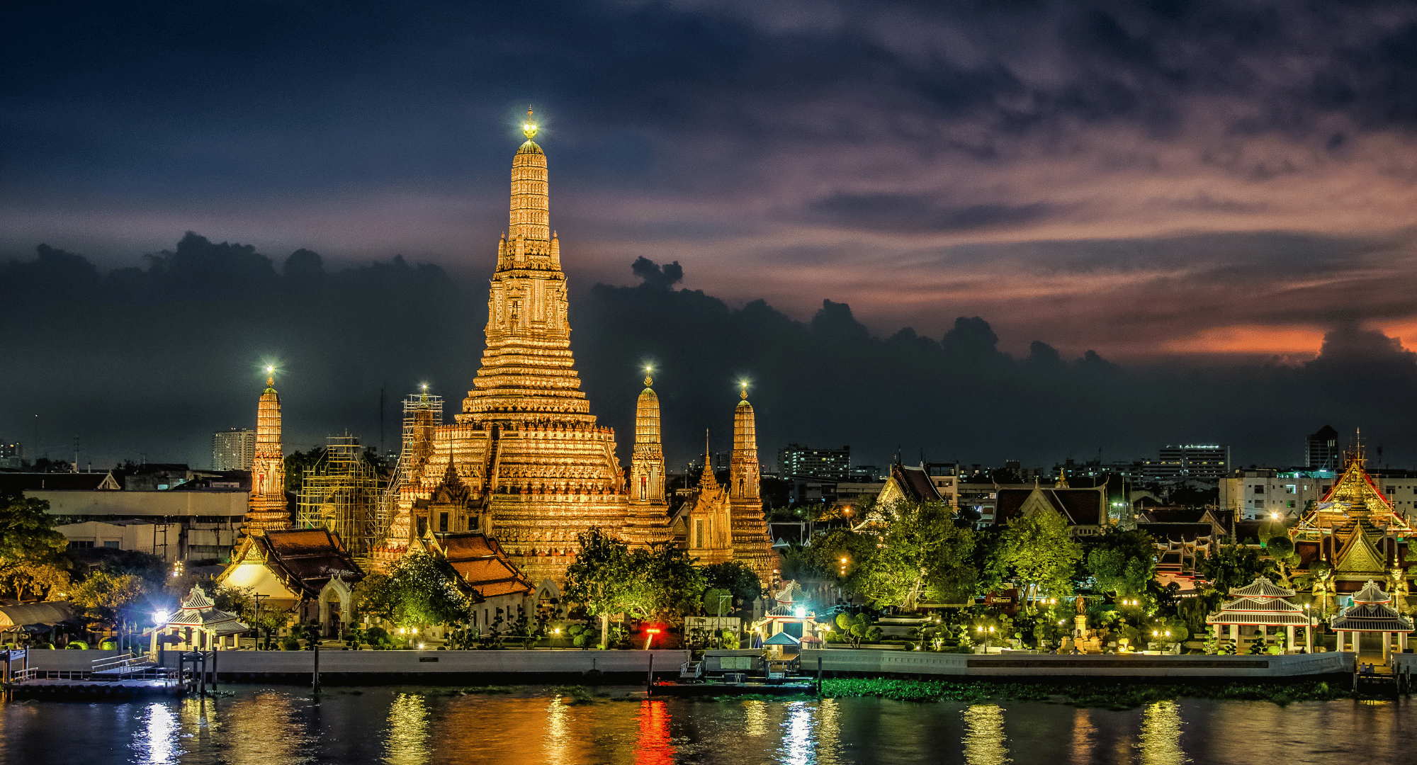 Bangkok City Skyline at Night - Business Event Destination