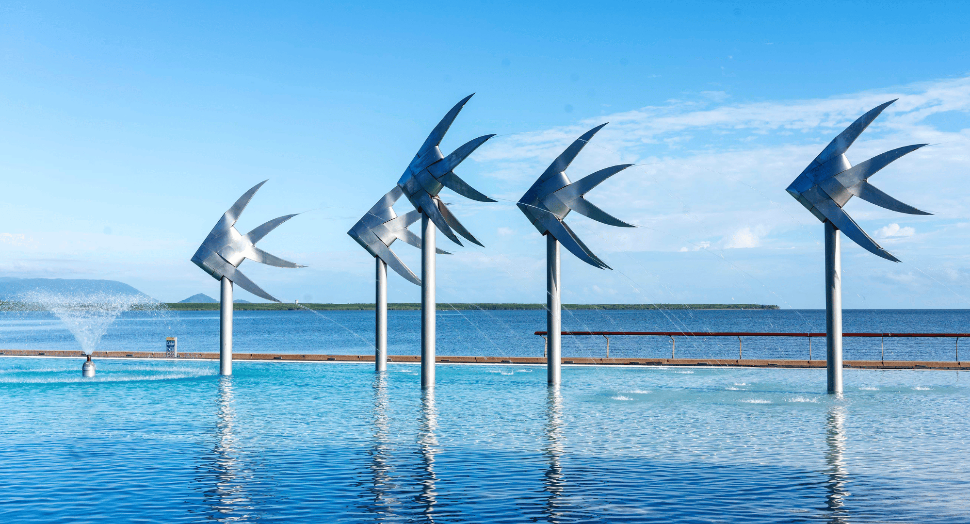 Fish Sculptures at Cairns Shoreline