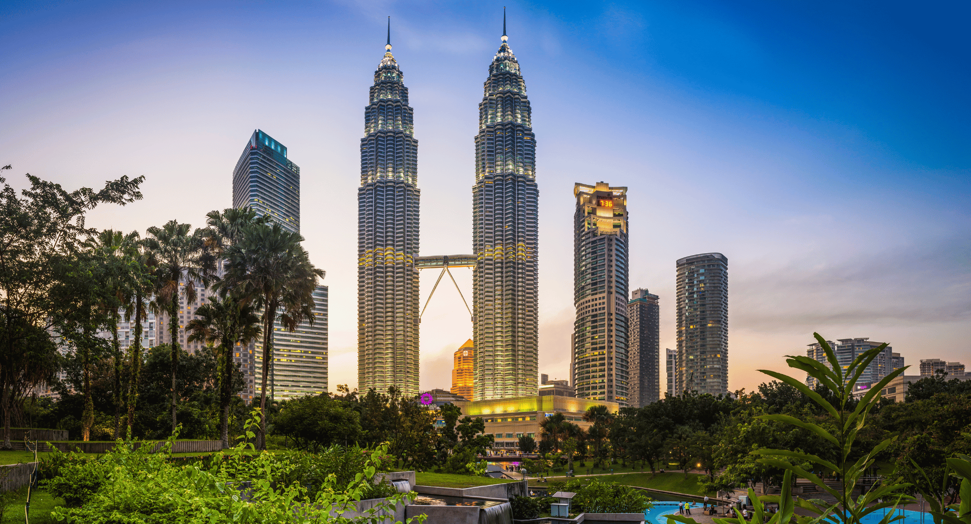 Kuala Lumpa City Skyline at Dusk - Business Event Destination