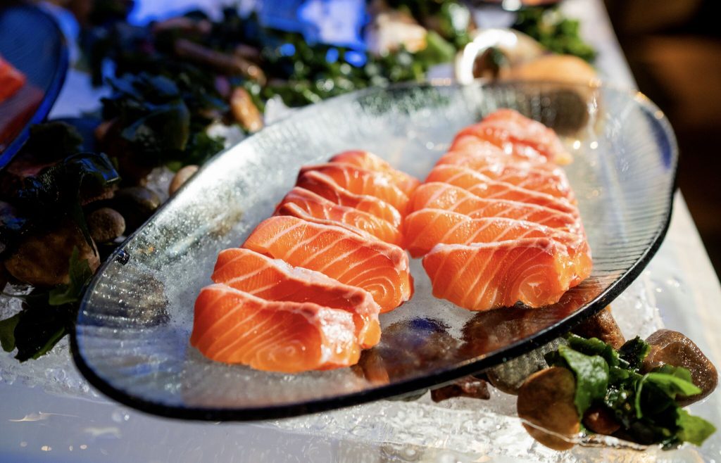 Catering service at AquaChile Launch Event Sydney by On Purpose Events