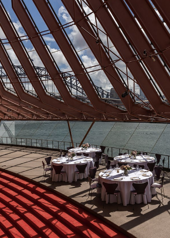 Joan Sutherland Theatre Northern Foyer Sydney Opera House Event Setup