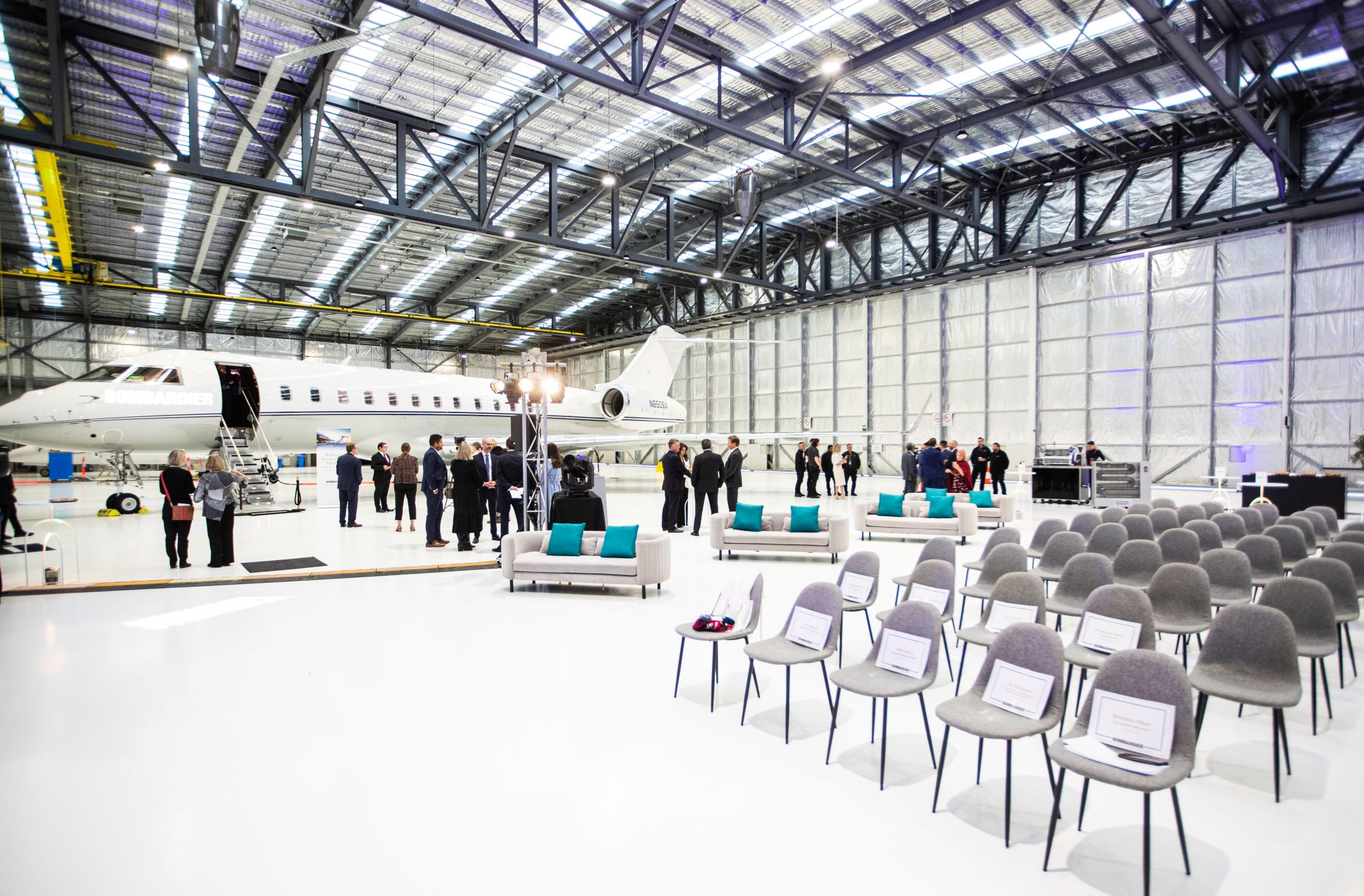 Melbourne Launch Event by On Purpose Events for Bombardier