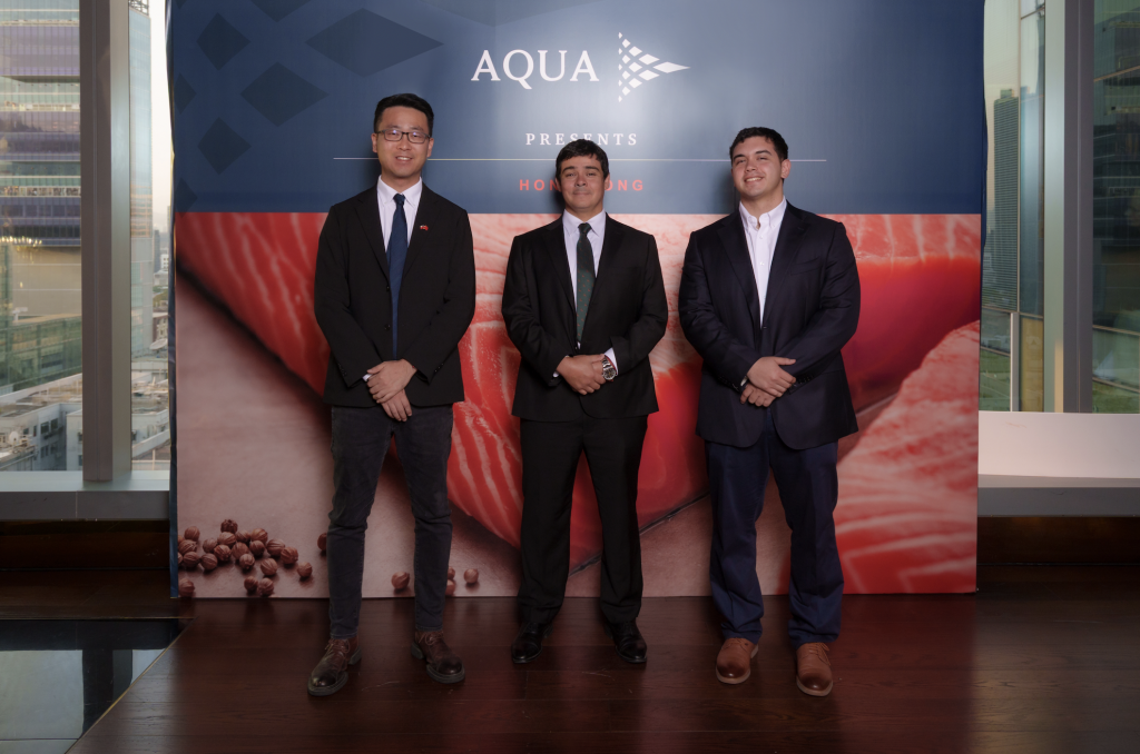 AquaChile Team at Product Launch Hong Kong organised by On Purpose Events