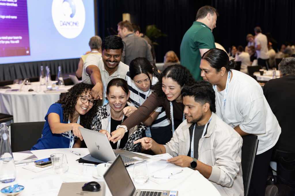 Attendee Workshop at Danone Conference Auckland Produced by Professional Conference Organisers On Purpose Events