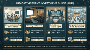 Corporate Event Management Costs in Sydney